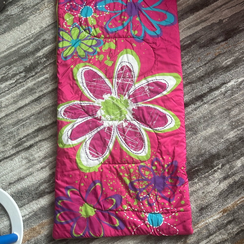 Vibrant Floral Sleeping Bag